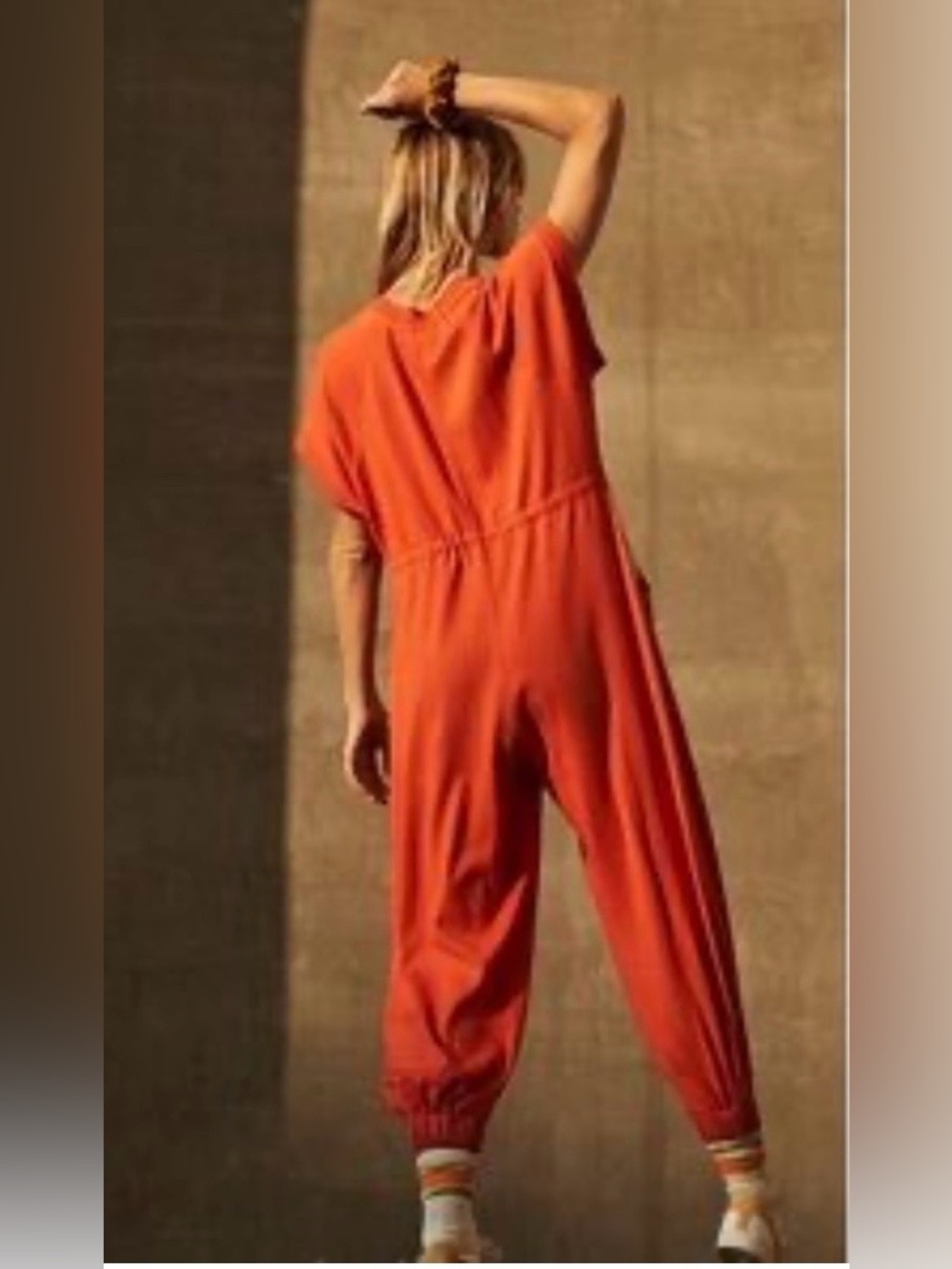 NWT Free People Movement Coast to Coast Blue Onesie, size M - Picture 6 of 11